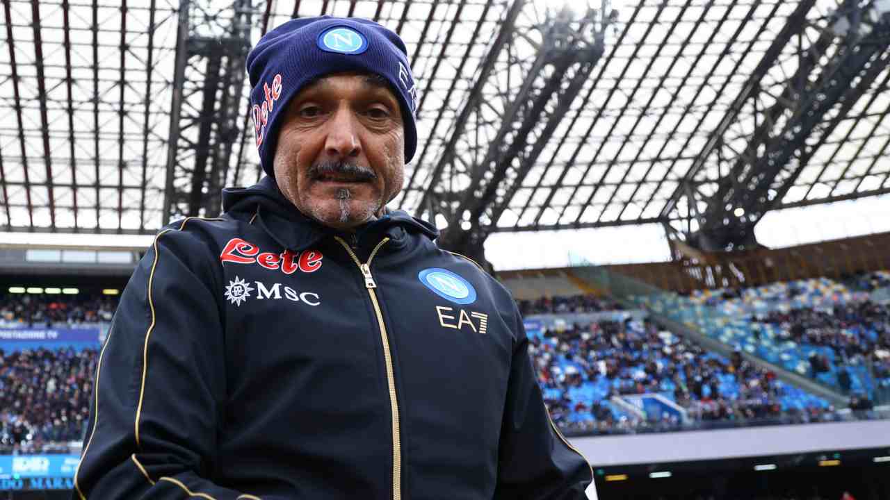 Luciano Spalletti in campo