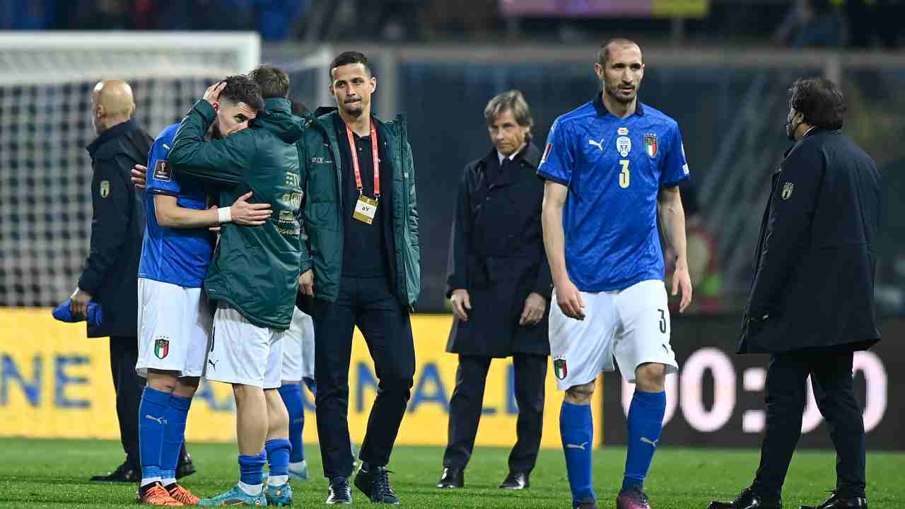 Italia giocatori delusi