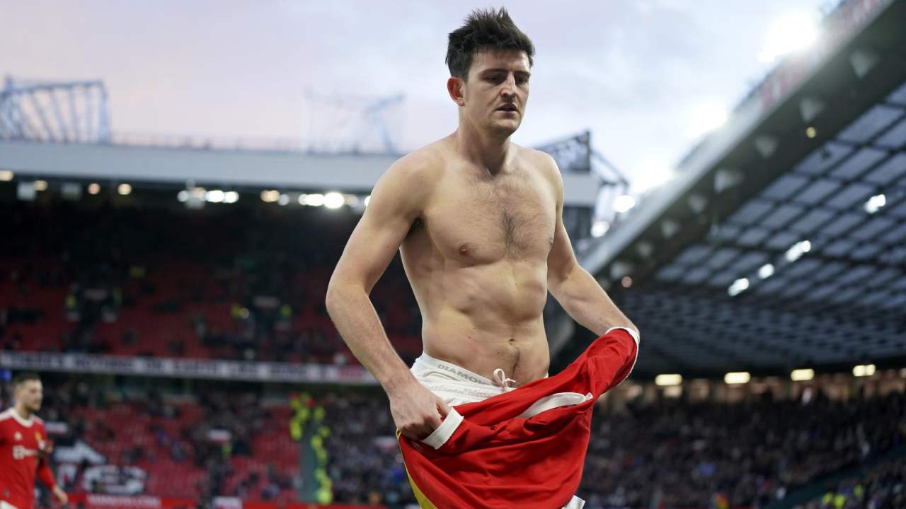 Harry Maguire pensieroso