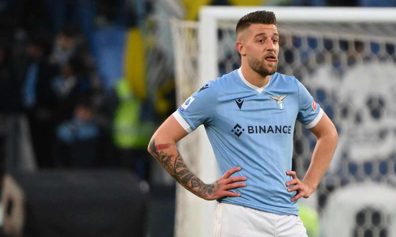 Milinkovic Savic perplesso 