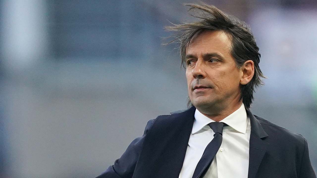 Simone Inzaghi pensieroso