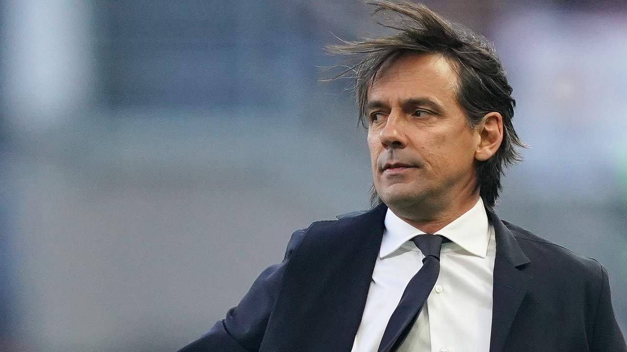 Simone Inzaghi pensieroso