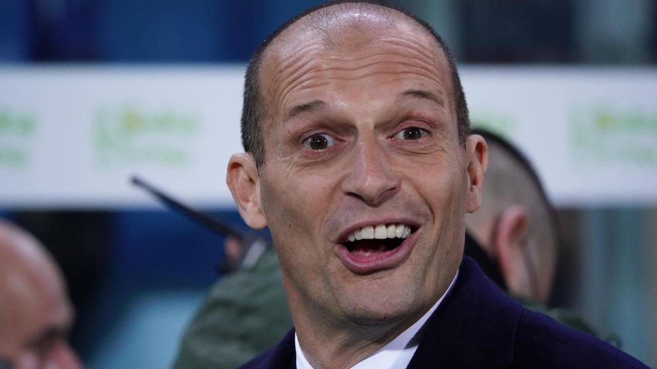 Massimiliano Allegri sorridente