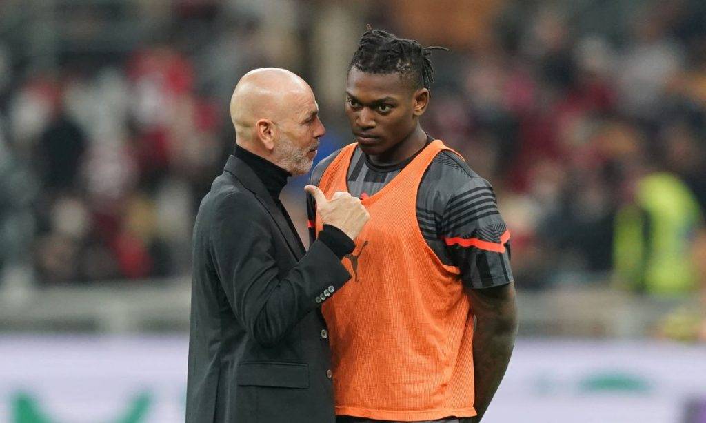 Pioli e Leao