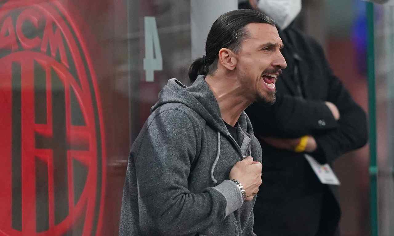 Ibrahimovic dà la carica 