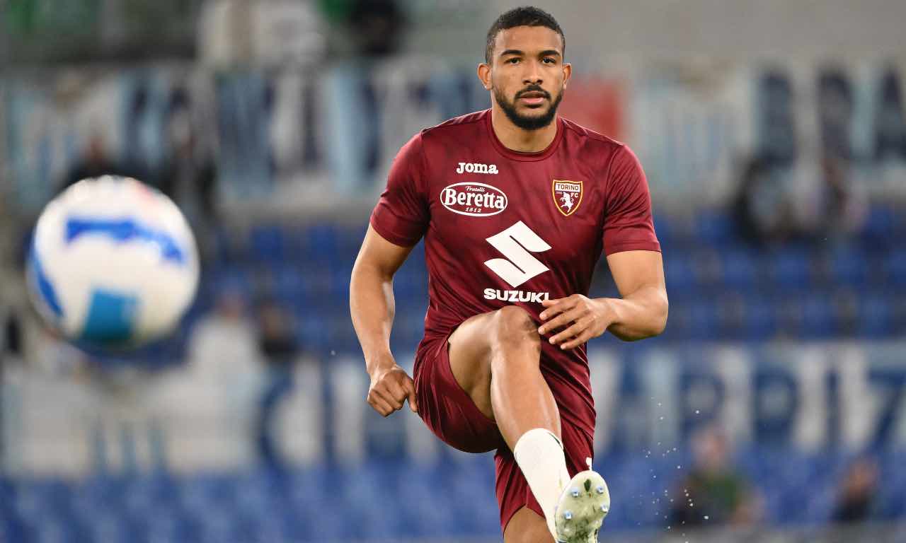 Bremer in campo in Lazio-Torino