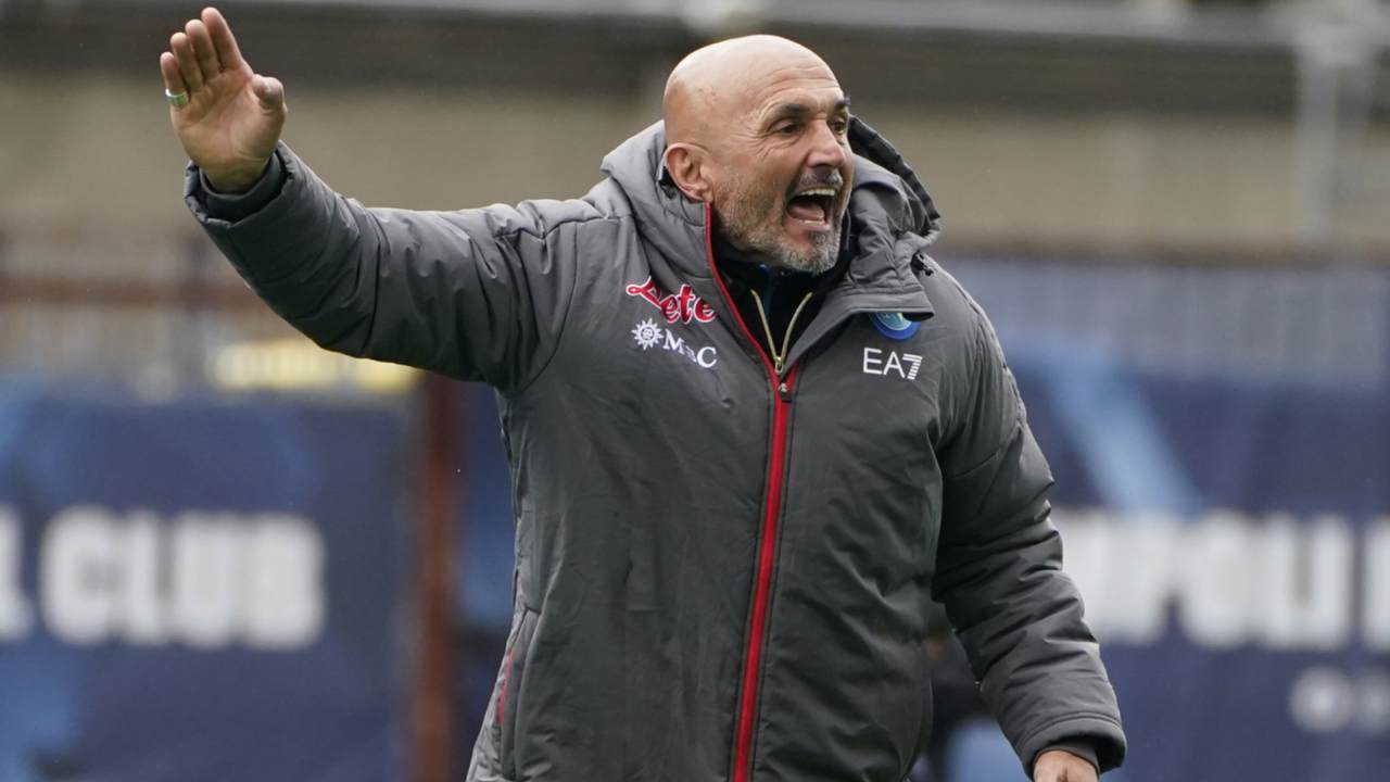 Luciano Spalletti urla