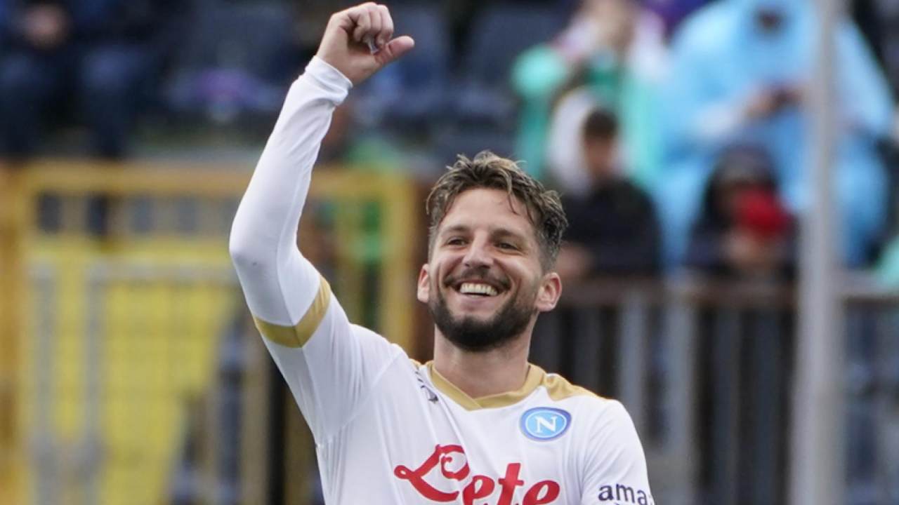 Dries Mertens esulta