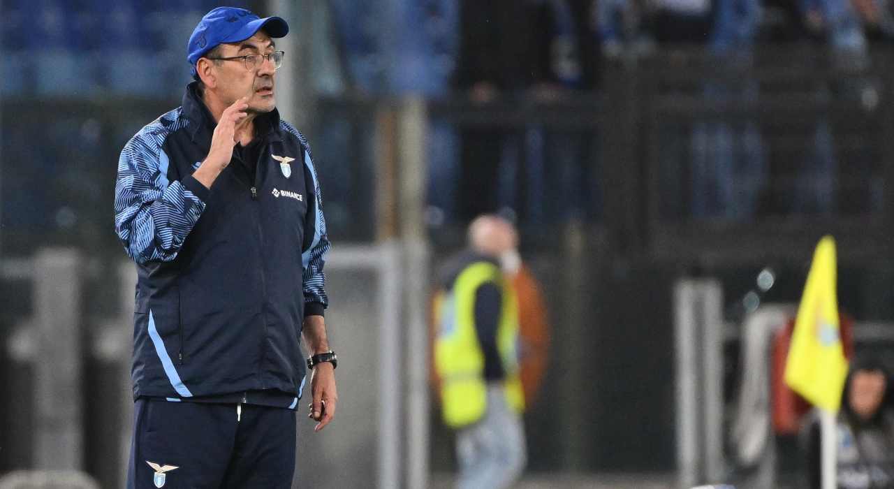 Maurizio Sarri allenatore Lazio