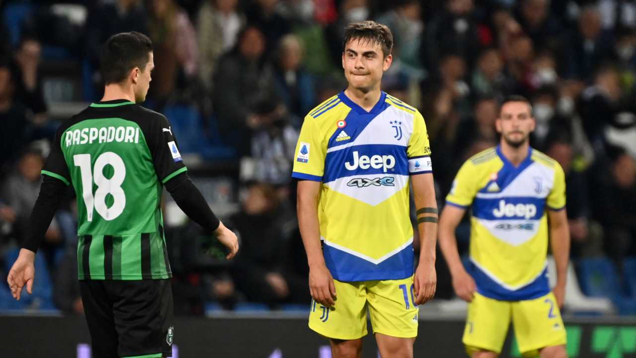 Sassuolo-Juventus in campo