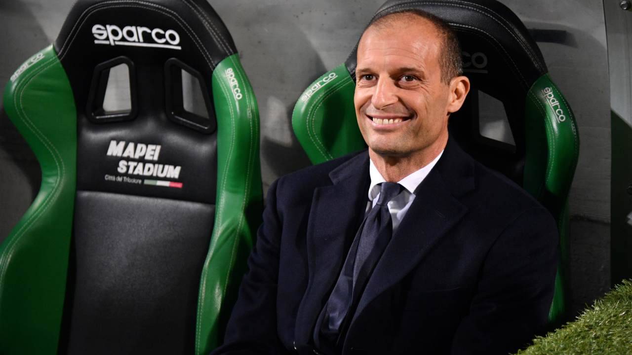 Massimiliano Allegri sorridente