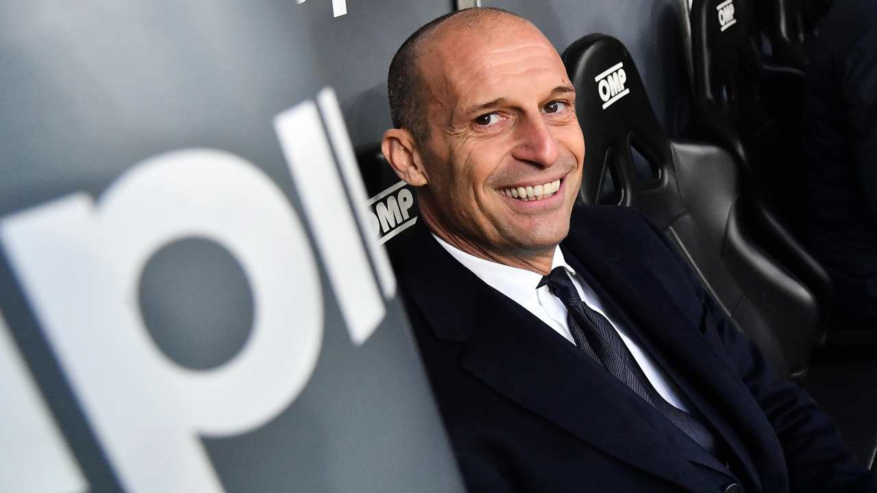 Allegri sorridente