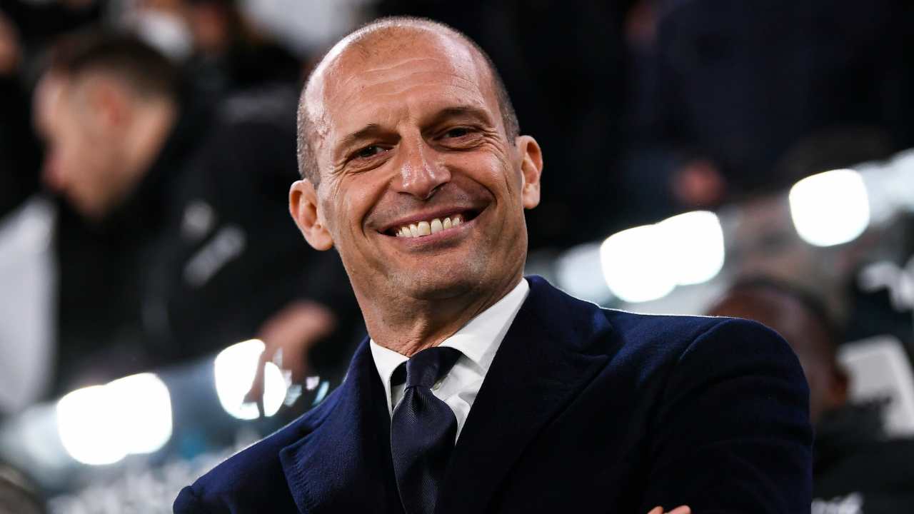 Massimiliano Allegri sorridente