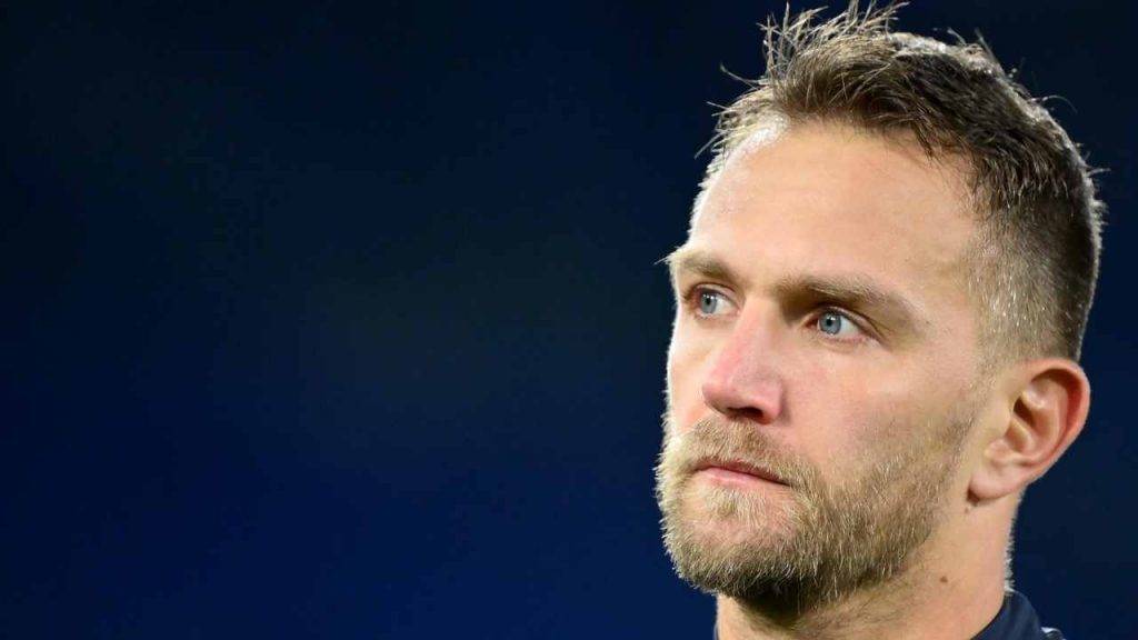 Domenico Criscito, autore dell'errore decisivo in Sampdoria-Genoa