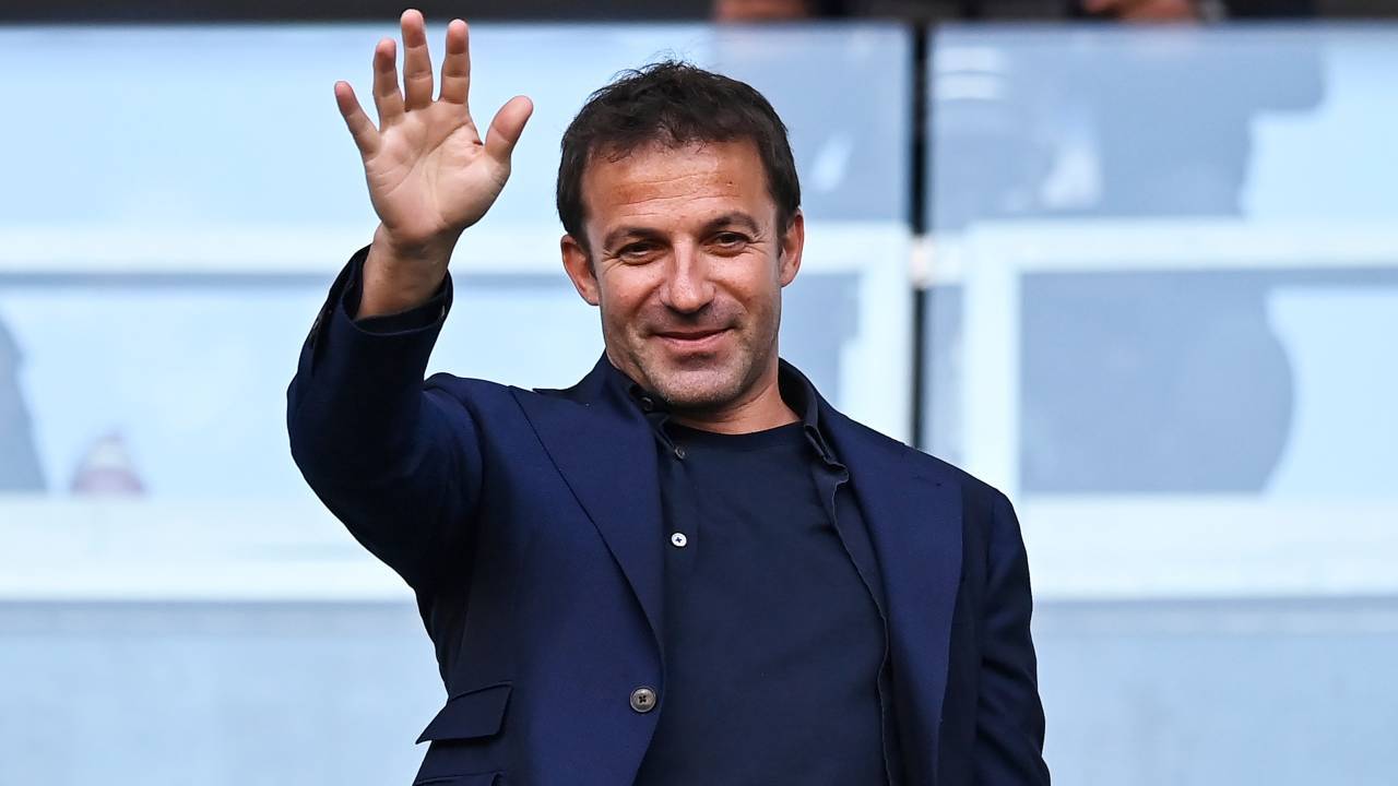 Del Piero saluta in tribuna