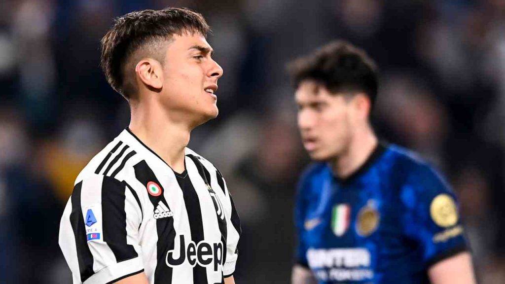 Paulo Dybala della Juventus nel mirino delle critiche