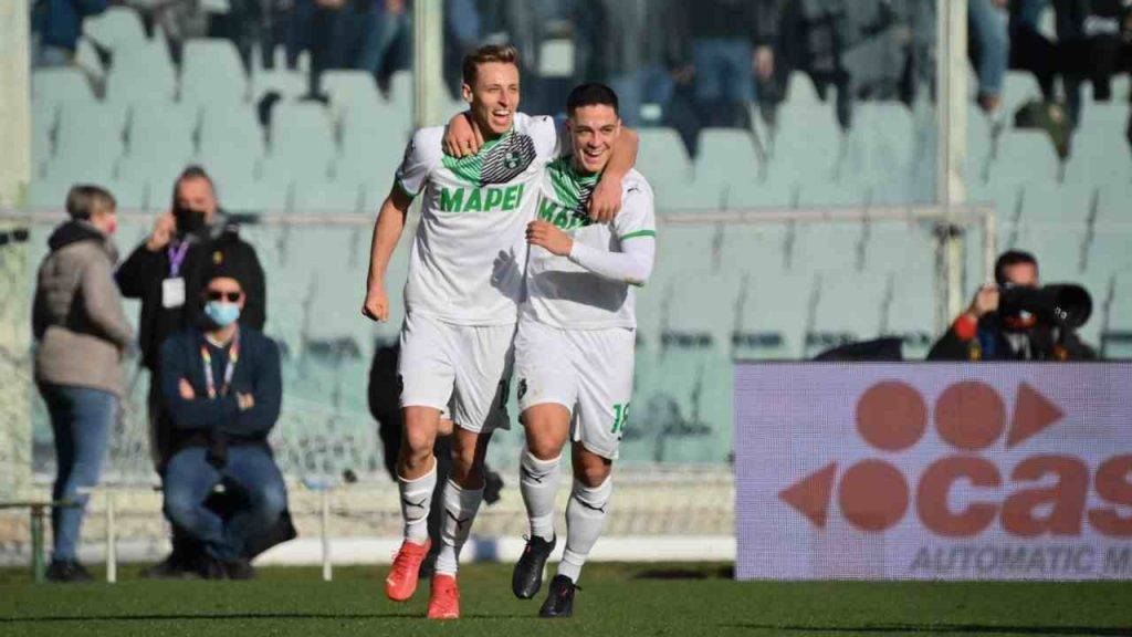Frattesi e Raspadori del Sassuolo