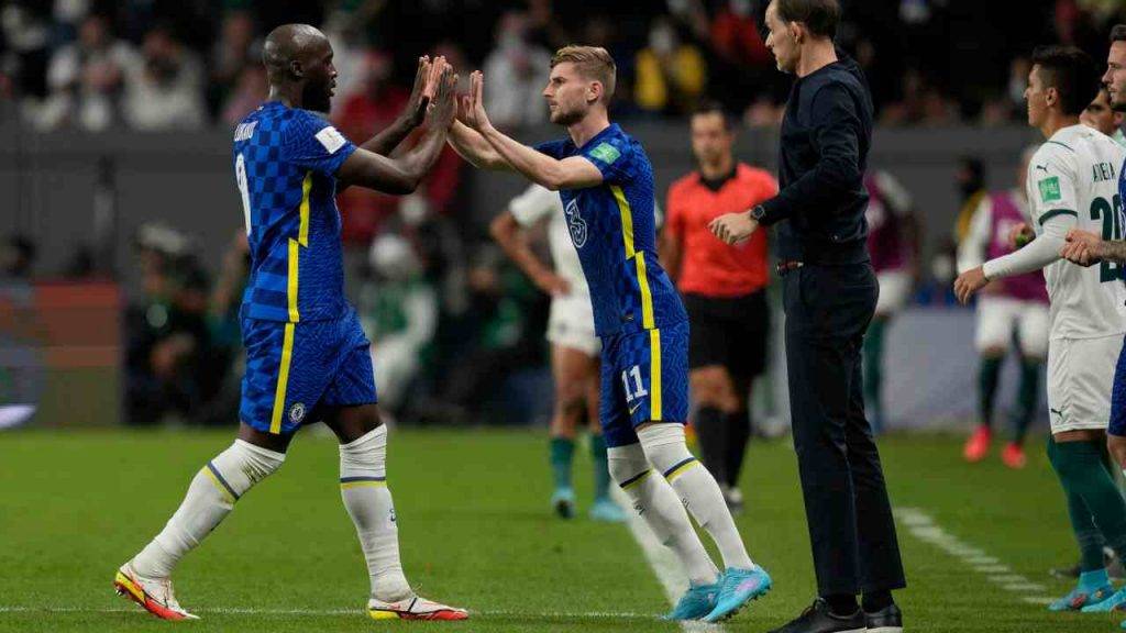 Lukaku e Timo Werner del Chelsea