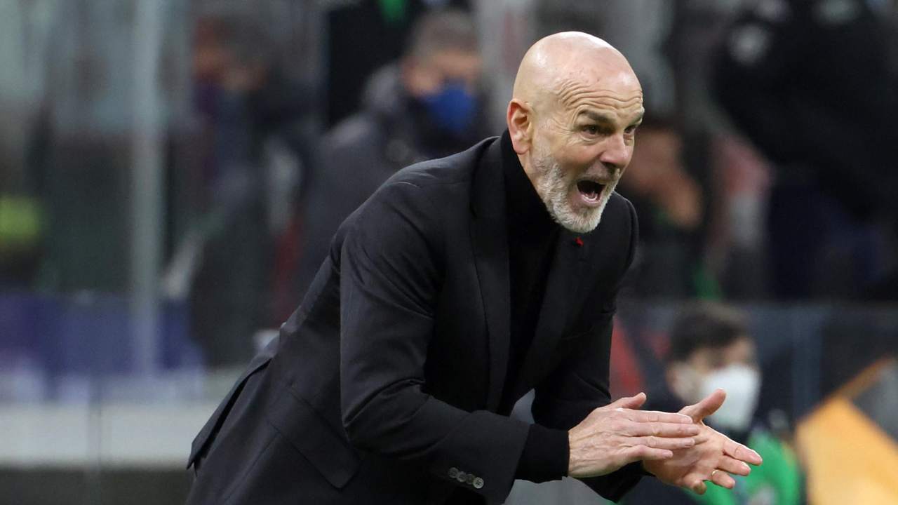 Pioli urla a bordocampo Milan