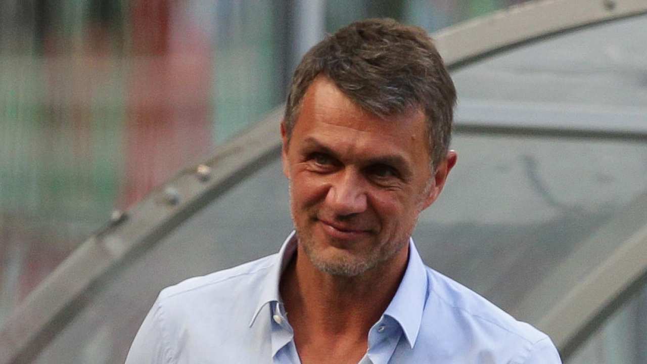 Maldini sorridente Milan