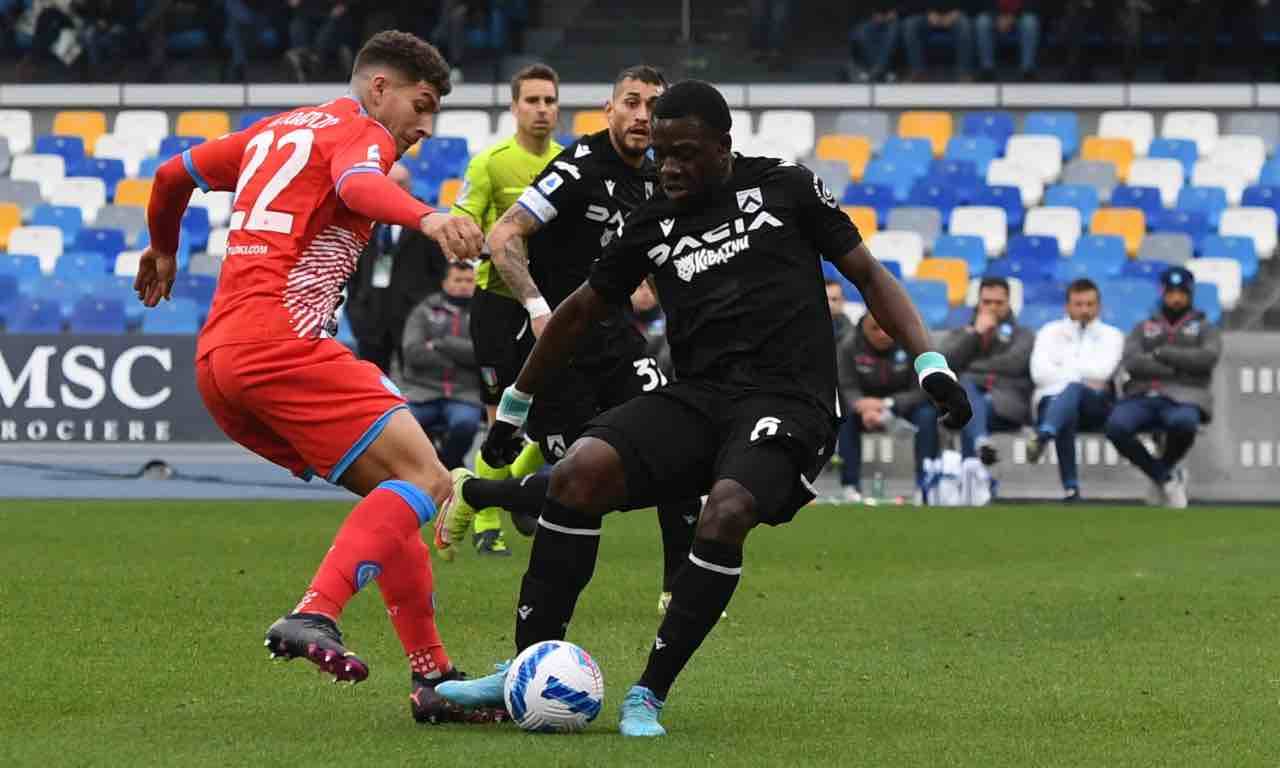 Di Lorenzo in Napoli-Udinese