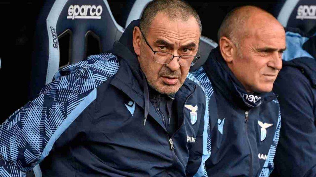 Maurizio Sarri, tecnico della Lazio