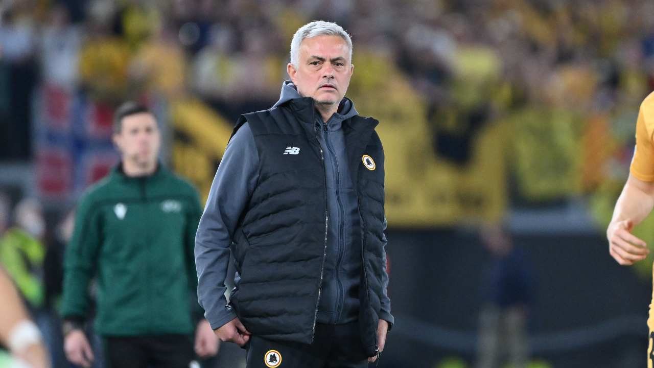 Mourinho in panchina