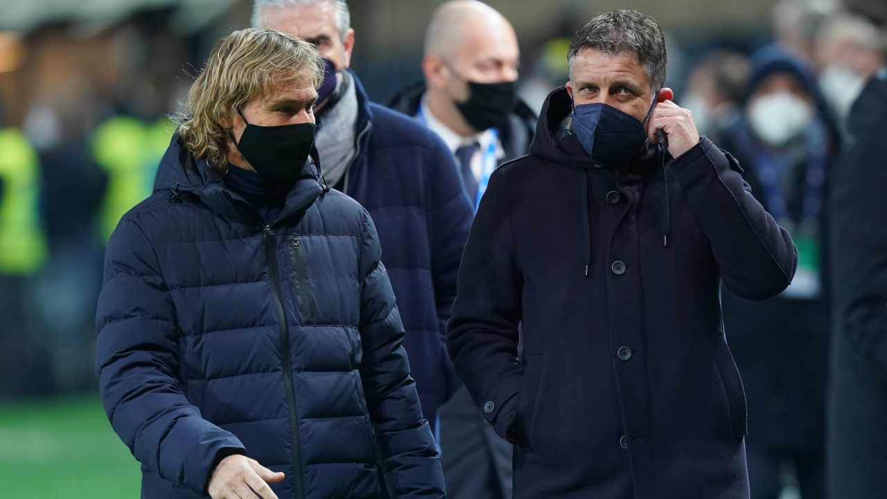 Nedved e Cherubini pensierosi