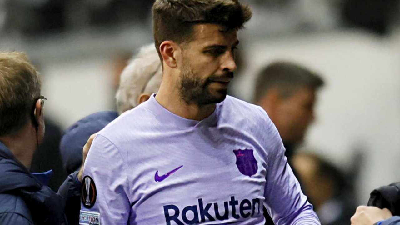 Piqué pensieroso 