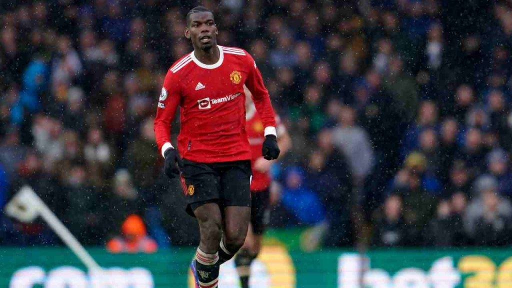 Paul Pogba con la maglia del Manchester United