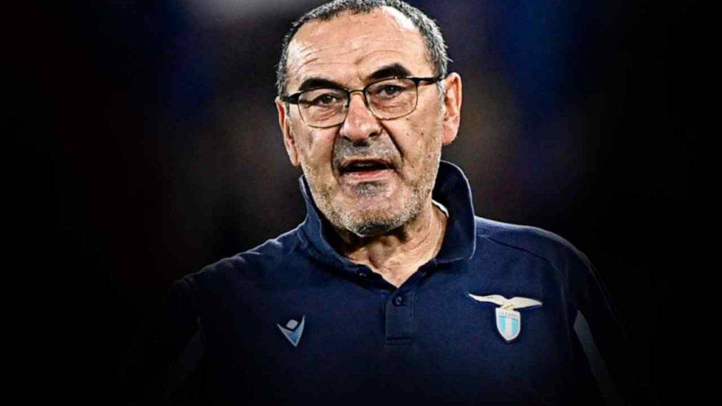 Maurizio Sarri tecnico della Lazio