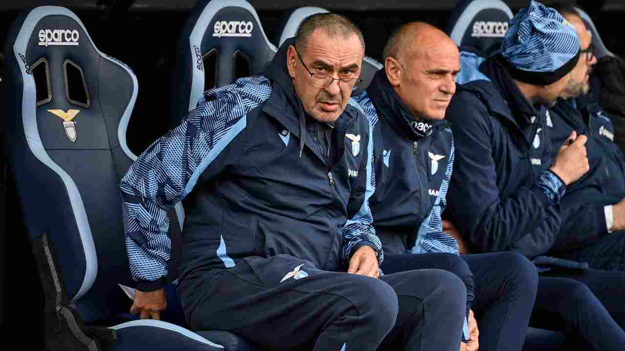 Sarri con il muso lungo