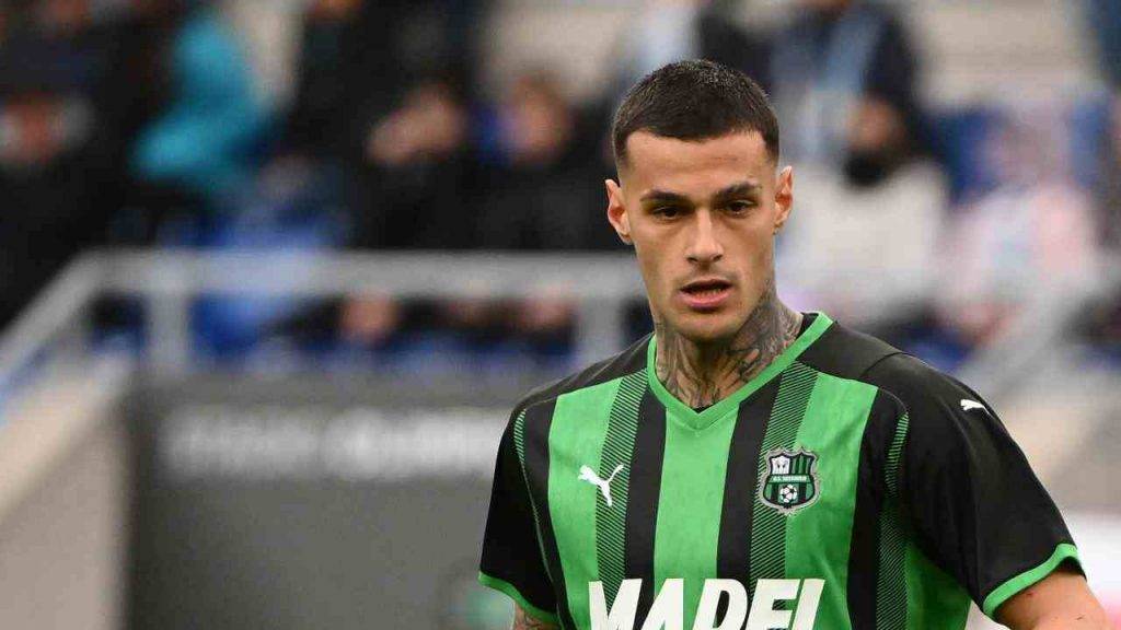 Gianluca Scamacca, obiettivo di mercato dell'Inter