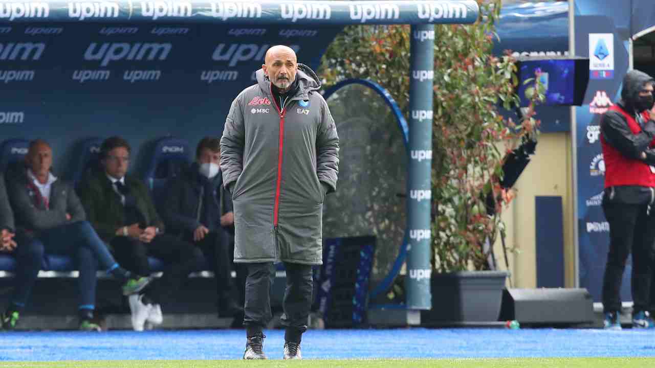 Luciano Spalletti preoccupato