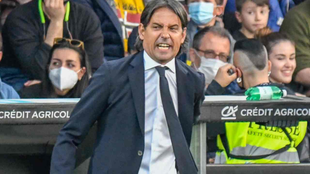 Inzaghi arrabbiato 