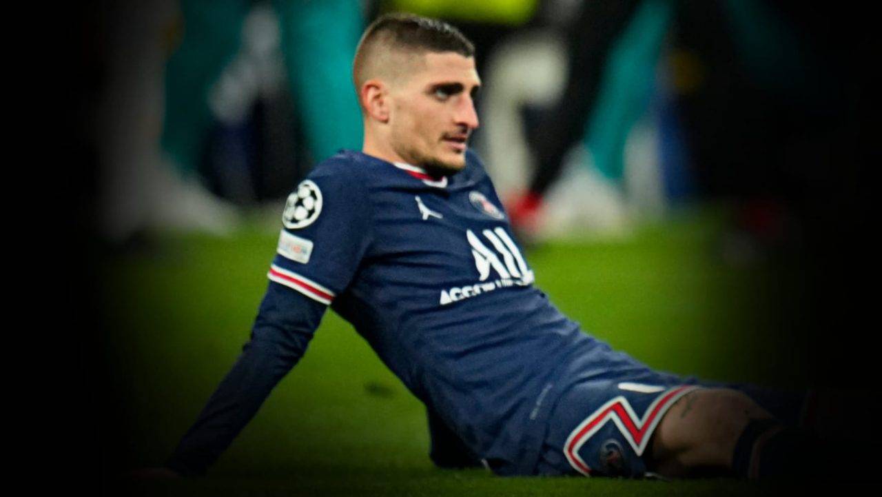 Marco Verratti pensieroso