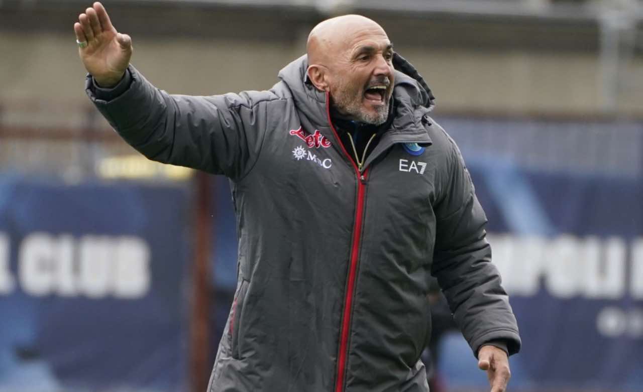 Spalletti urla alla squadra 