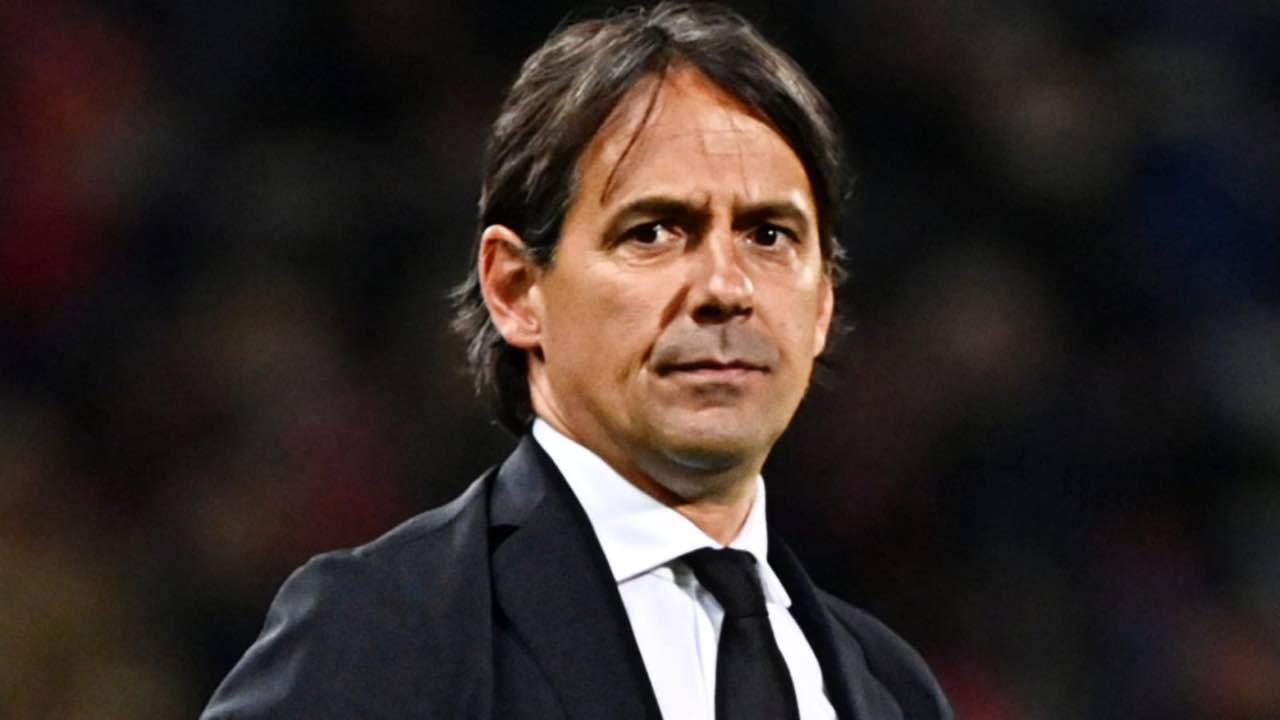 Simone Inzaghi serio