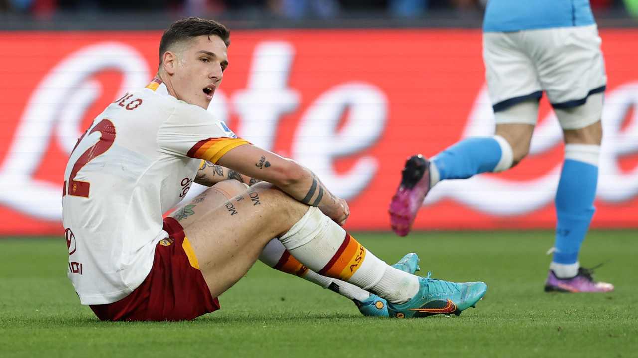 Zaniolo in campo