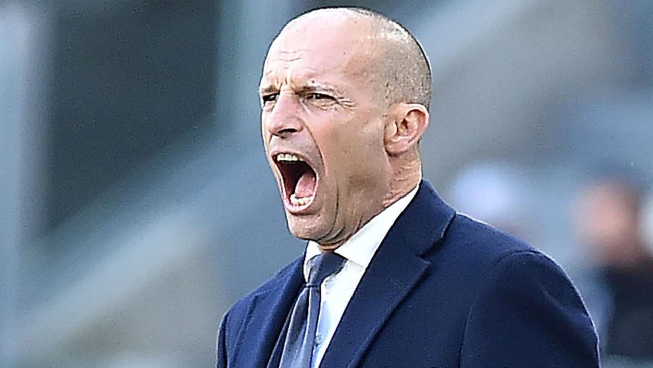 Juventus-Inter, Allegri grida
