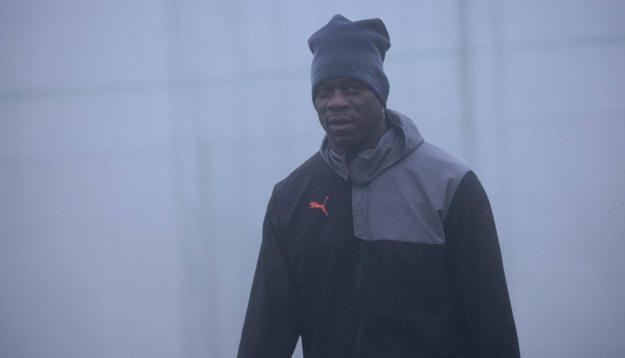 Balotelli in allenamento