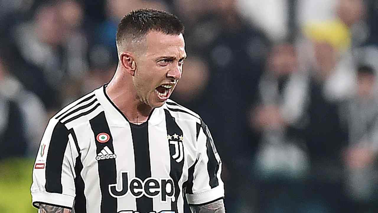 Juventus, Bernardeschi esulta