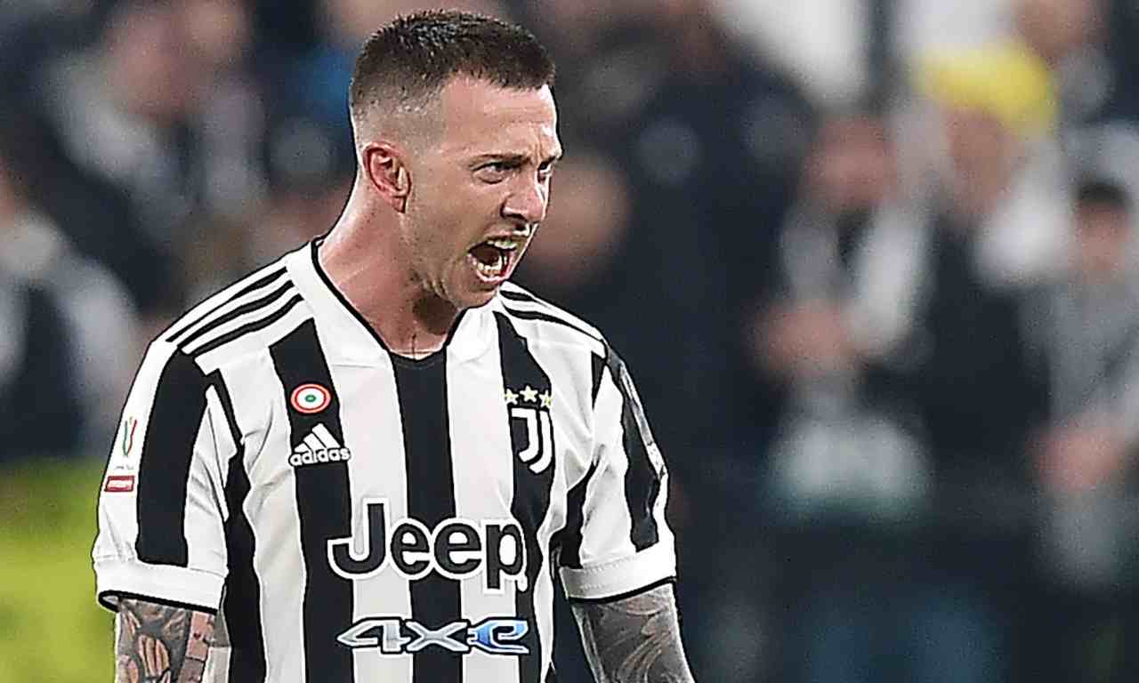 Juventus, Bernardeschi esulta