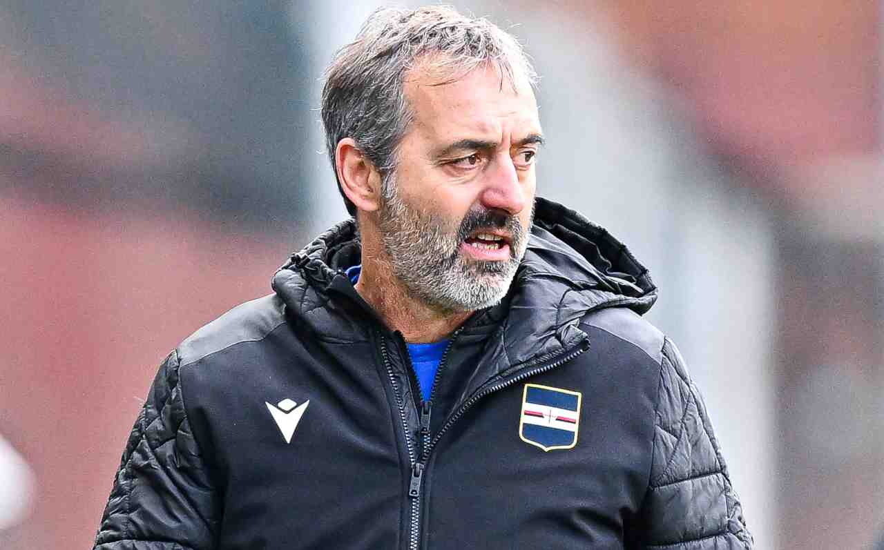 Bologna-Sampdoria, Giampaolo a bordo campo