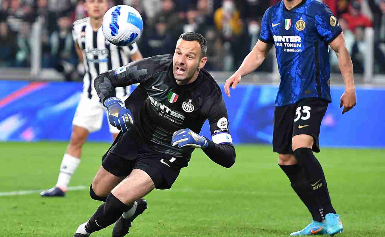 Handanovic in tuffo