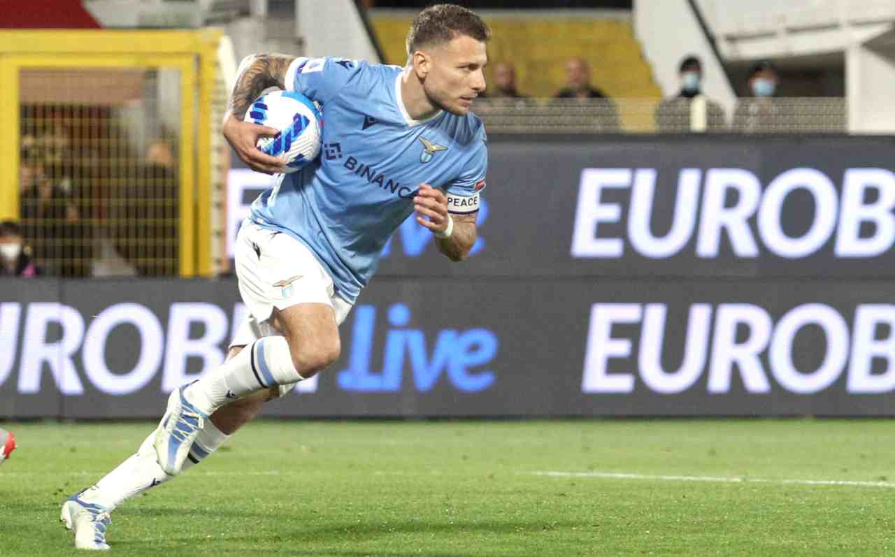 Lazio, Immobile esulta