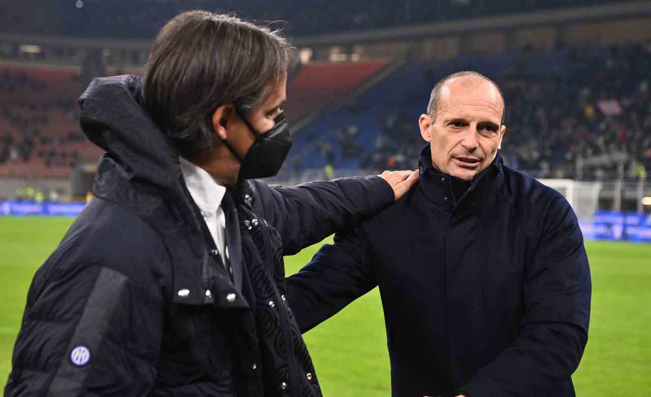 Inzaghi e Allegri si salutano