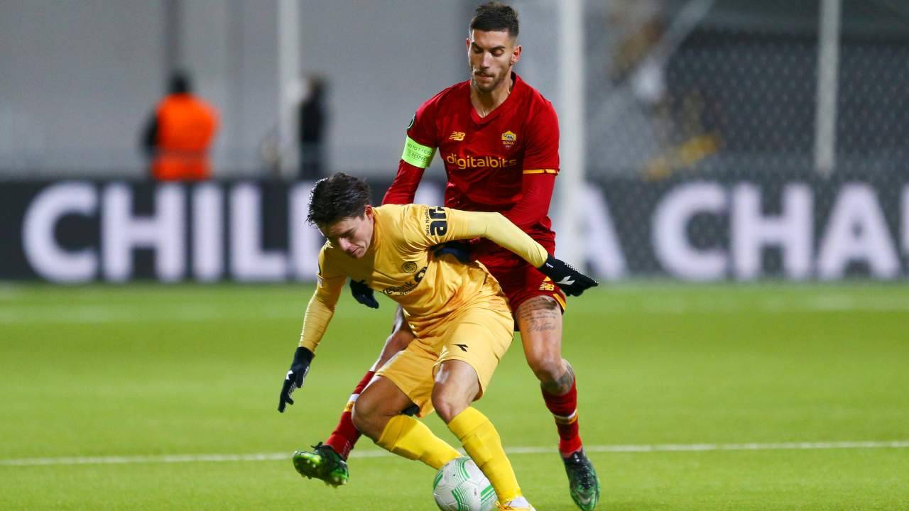 Lorenzo Pellegrini in azione