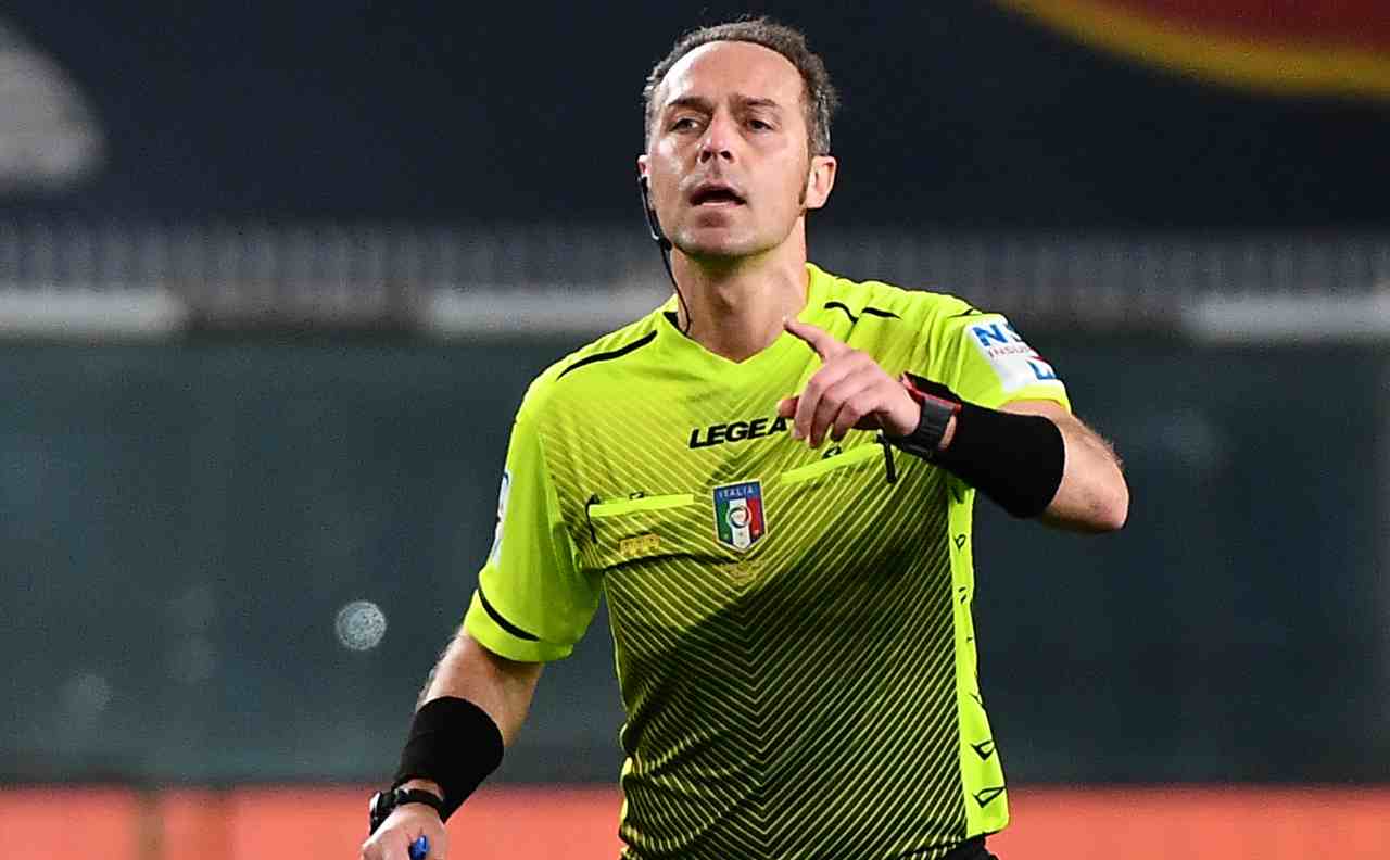 Spezia-Lazio, Pairetto in campo