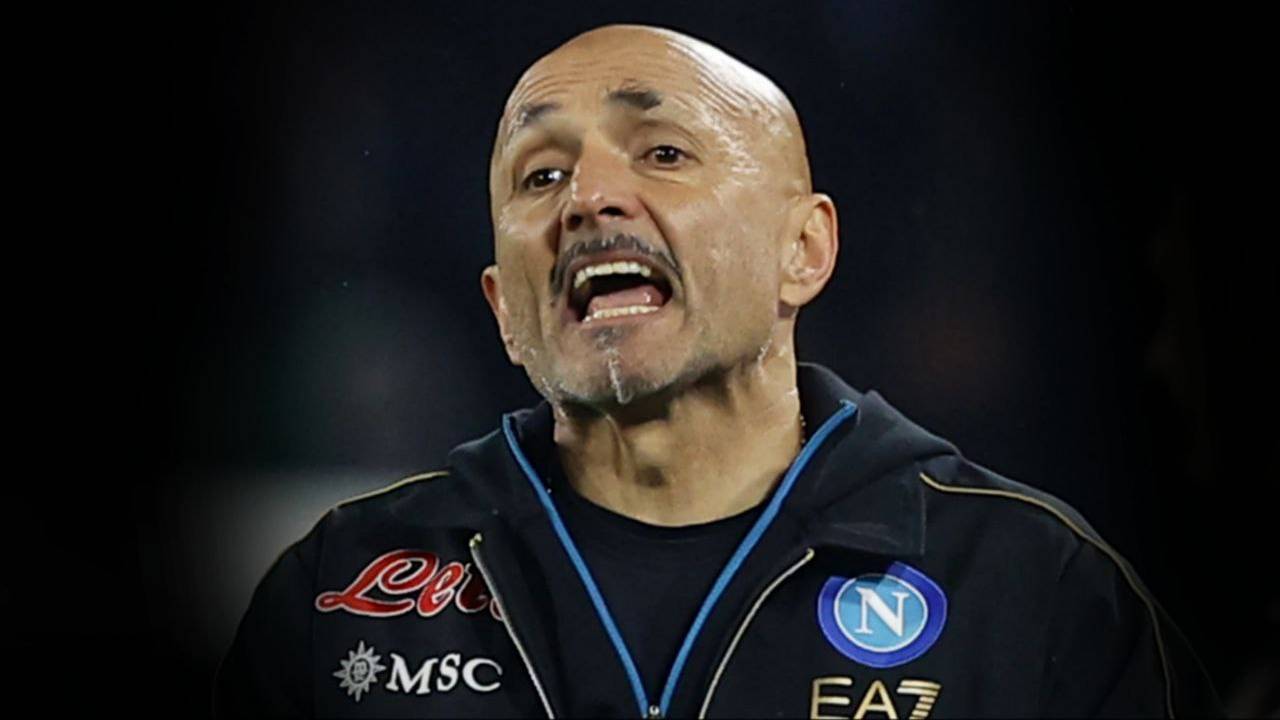 Spalletti arrabbiato